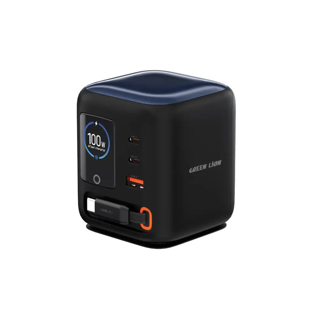 Green Lion - 100W GaN Travel Adapter