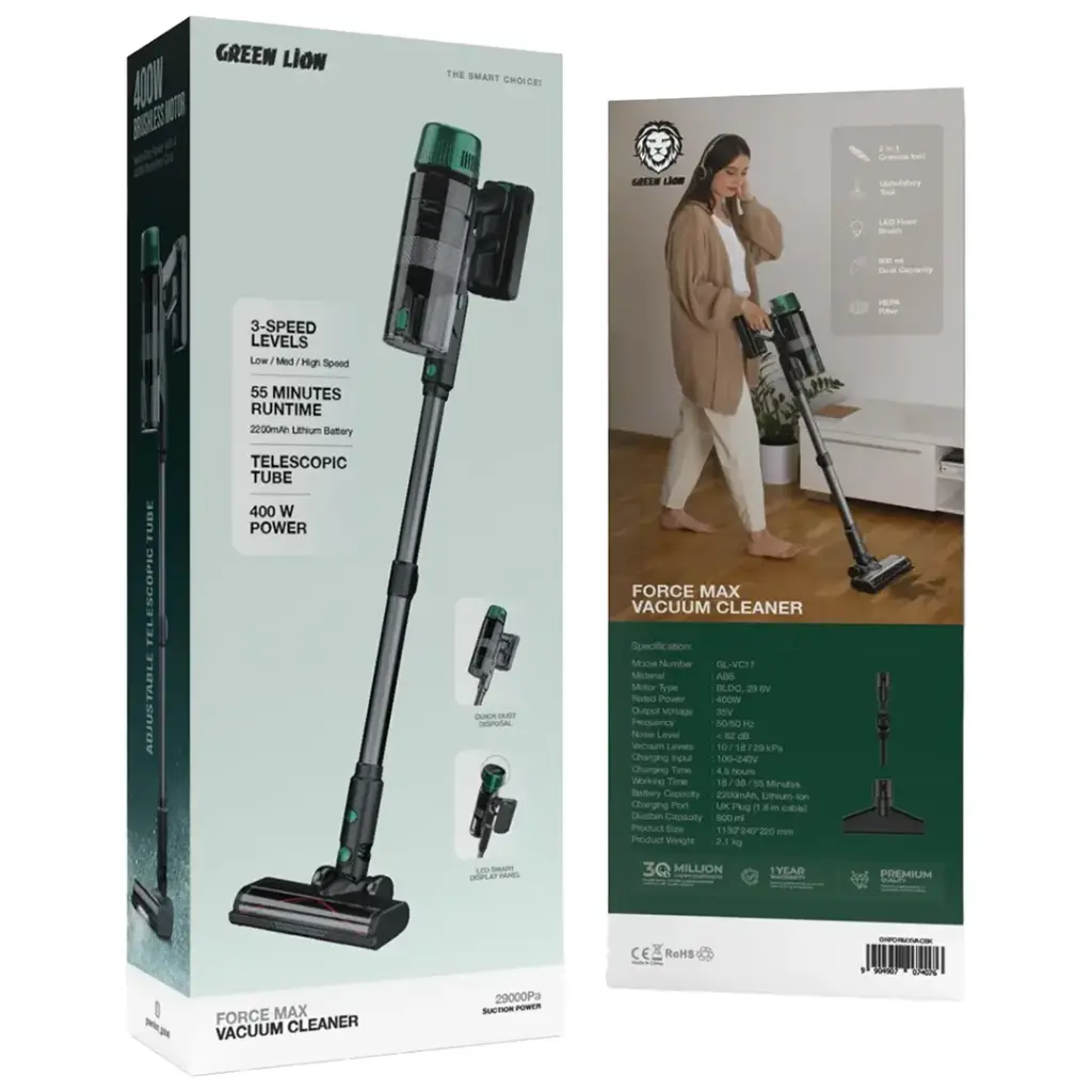 Green Lion - Max Vacuum Cleaner