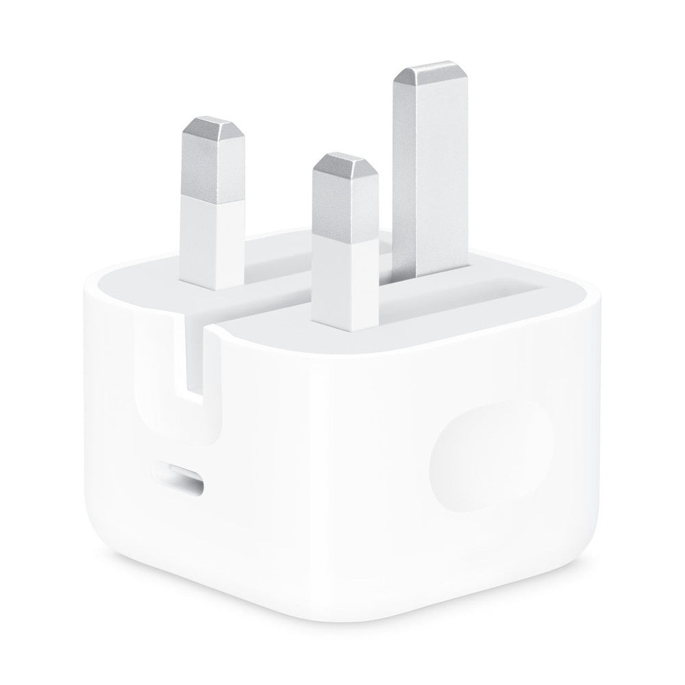 Apple 20W USB-C wall charger white with front port