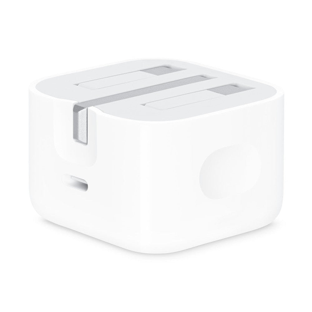 Apple 20W USB-C wall charger side profile compact design