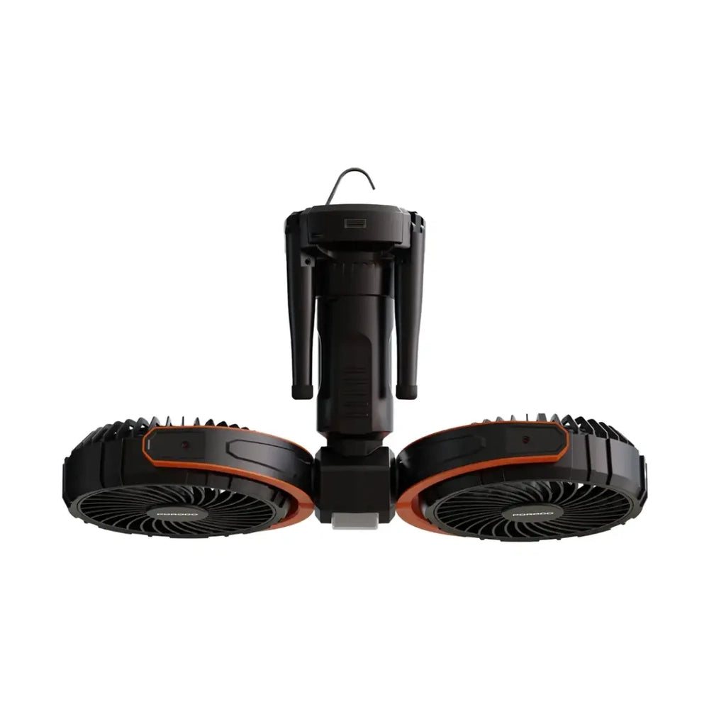 Porodo - Dual-Head Oscillating Fan (8000mAh)