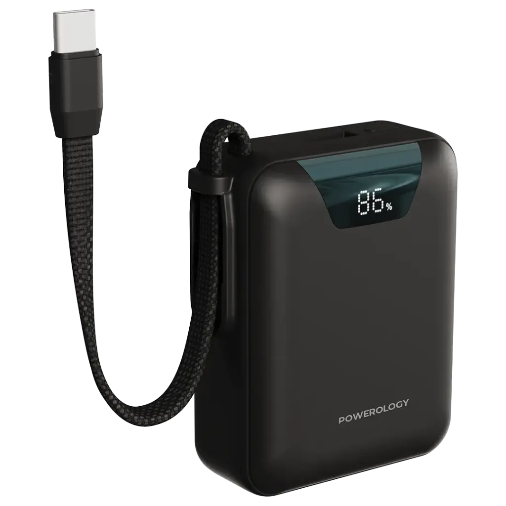 Powerology - 22.5W Power Bank & Cable (20000mAh)