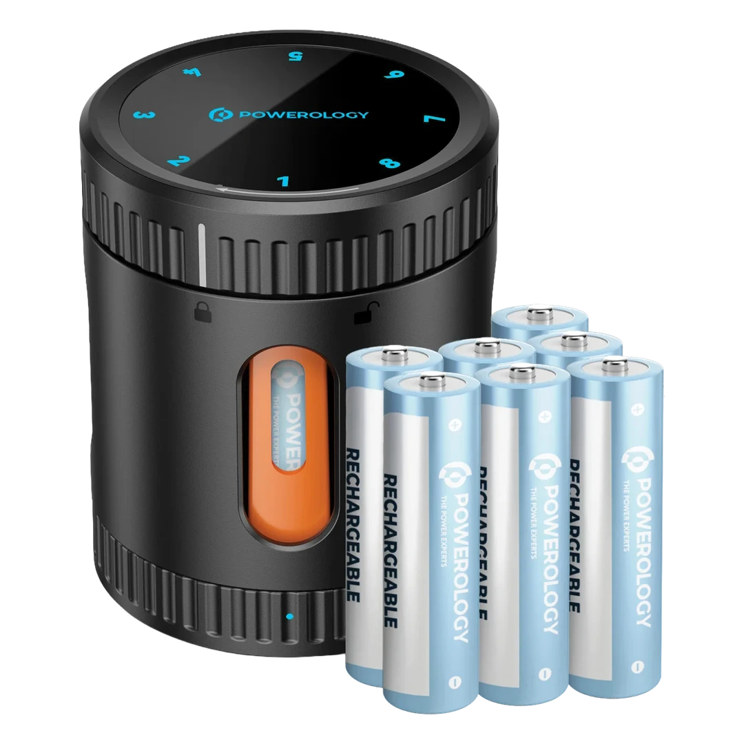 Powerology - Neon Smart Battery Charging
