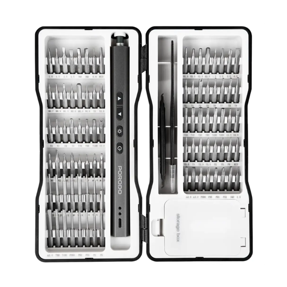 Porodo - 97-in-1 Electric Screwdriver Kit