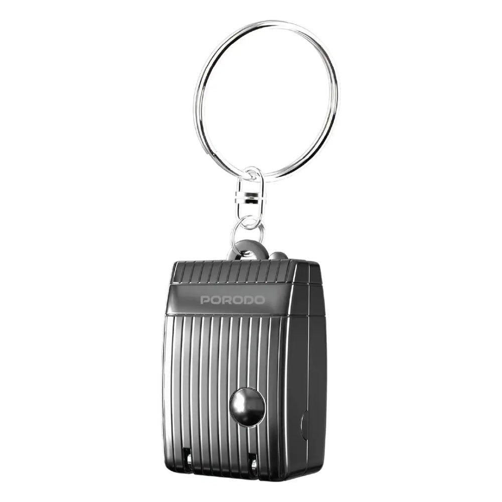مقص أظافر Porodo Neta بحجم الجيب مع حلقة مفاتيح — أداة عناية شخصية محمولة وعملية | Porodo Neta Pocket Size Nail Clipper with Keychain Ring — A Portable and Practical Personal Care Tool.