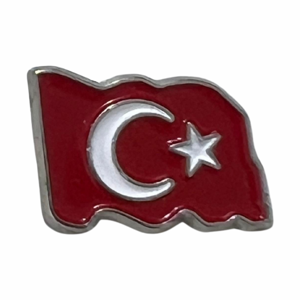 Turkey Flag Badge