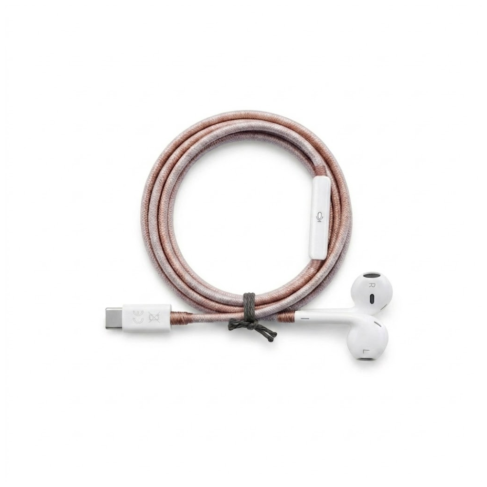 Apple - Earphones USB-C With Custom Cover