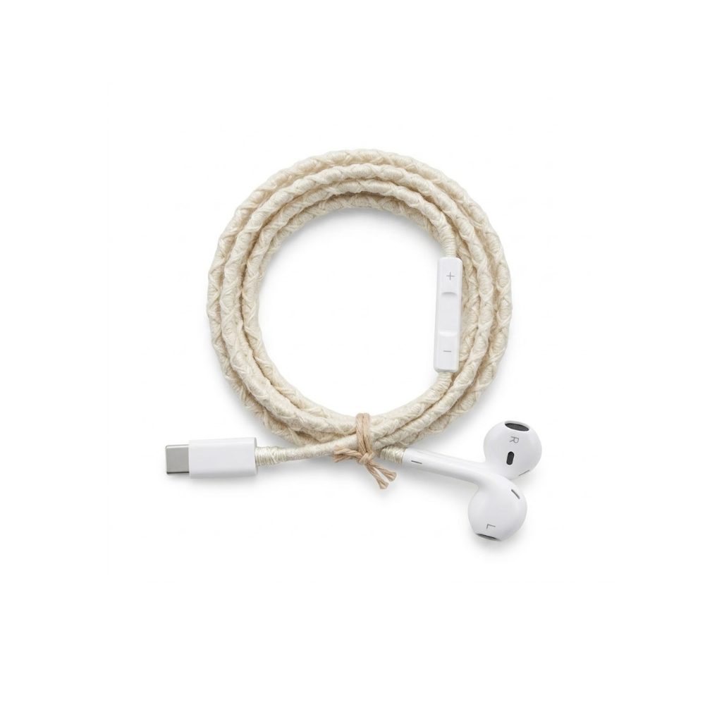 Apple - Earphones USB-C With Custom Cover
