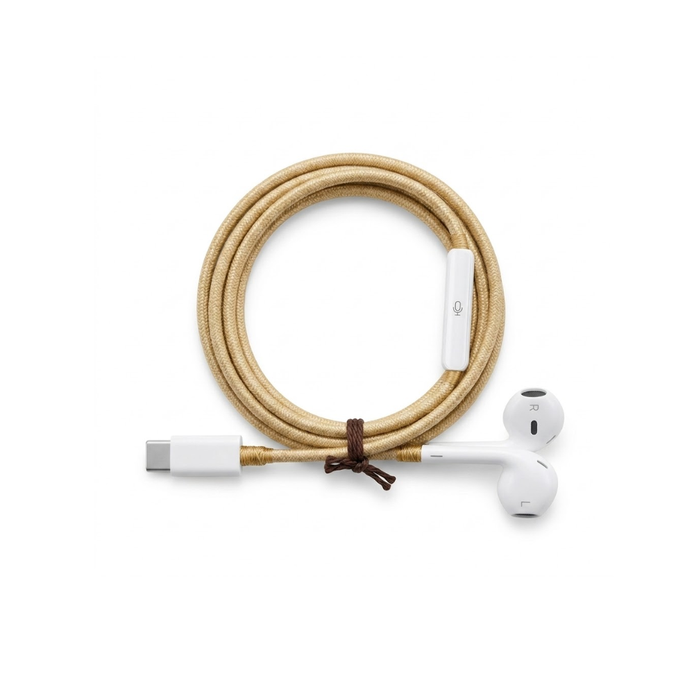 Apple - Earphones USB-C With Custom Cover