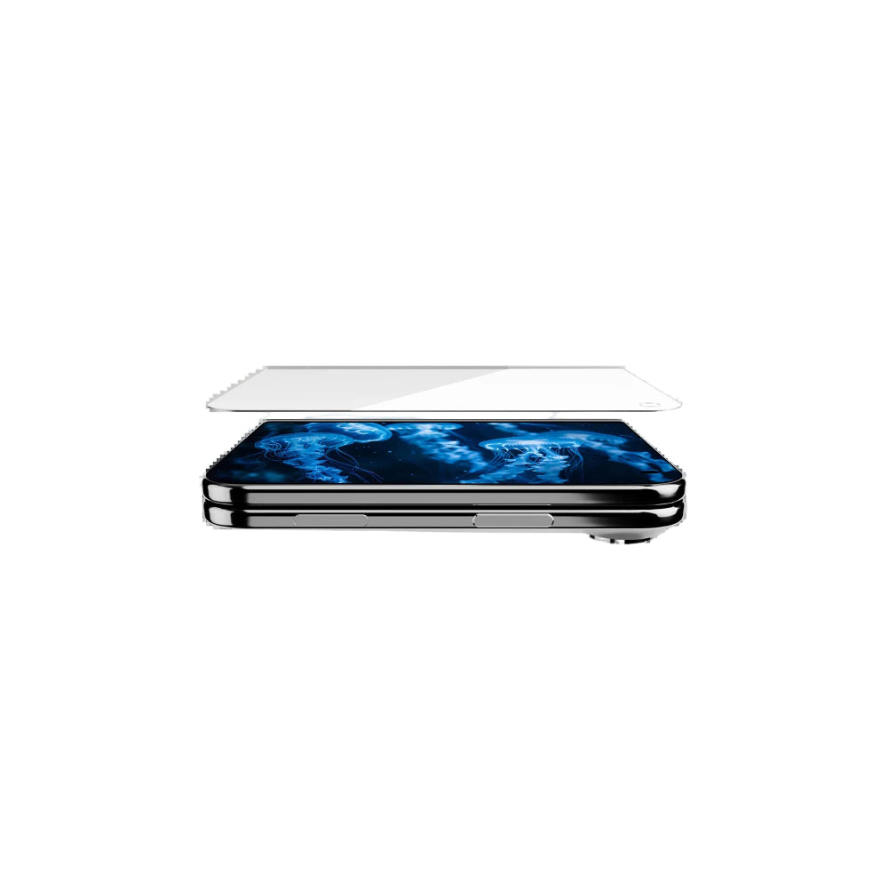 واقي شاشة Mageasy زجاج مقوى مضاد للضوء الأزرق لهاتف iPhone Duo — حماية للعين ووضوح عالٍ للشاشة | Mageasy Anti-Blue Light Tempered Glass for iPhone Duo — Eye Protection with High Screen Clarity.