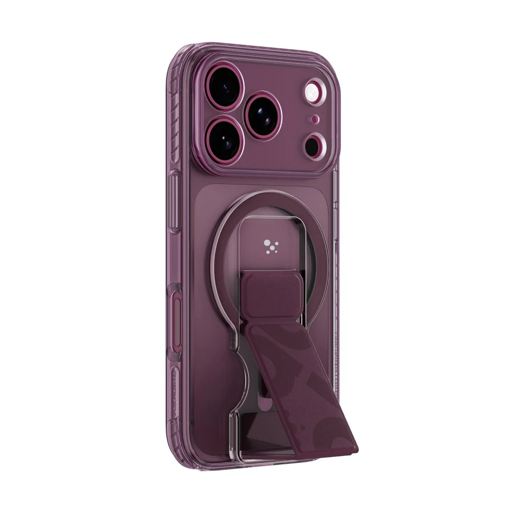 طقم Titan Pro Grip Stand من Amazing Things لهاتف iPhone 18 Pro و Pro Max — مقبض وحامل مغناطيسي 2 في 1 مع حماية من السقوط حتى 12 قدماً | Amazing Things Titan Pro Grip Stand Set for iPhone 18 Pro / Pro Max — 2-in-1 Magnetic Grip & Stand with 12 ft Drop Protection.