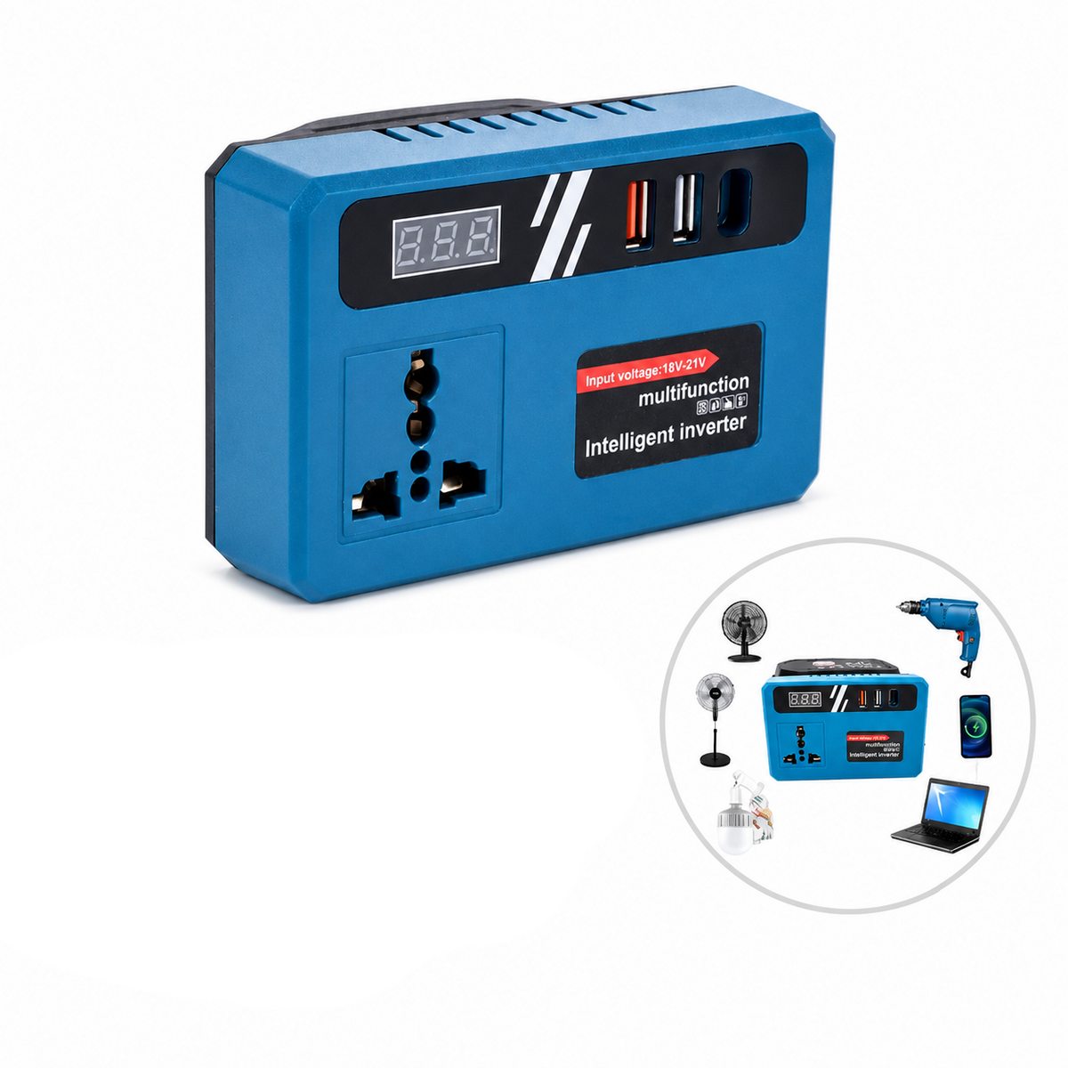 Inverter Pro 150W with Lithium Battery