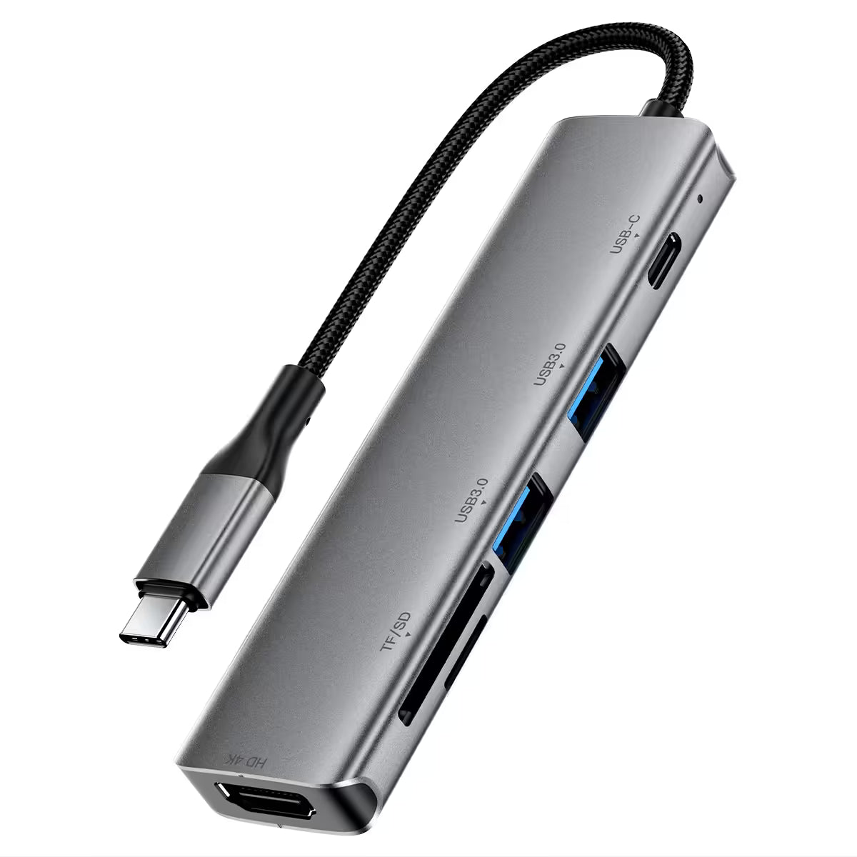 محطة ACEFAST J18 6 في 1 USB-C للتوصيل والشحن