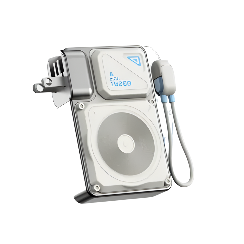 باورولوجي - شاحن حائط وبطارية متنقلة بقدرة 35 واط (10000 مللي أمبير/ساعة)