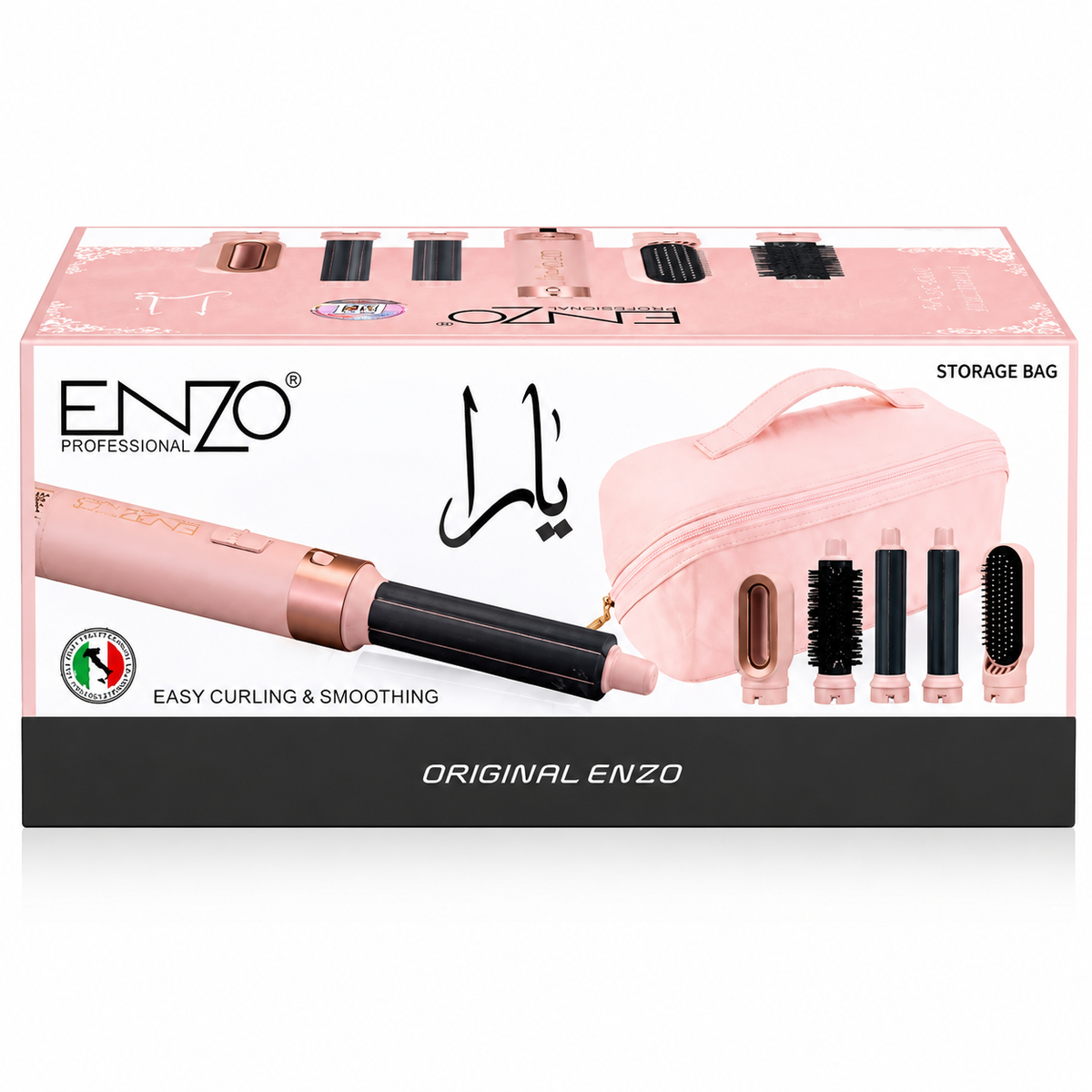 ENZO - 5-in-1 Curling Dryer Set