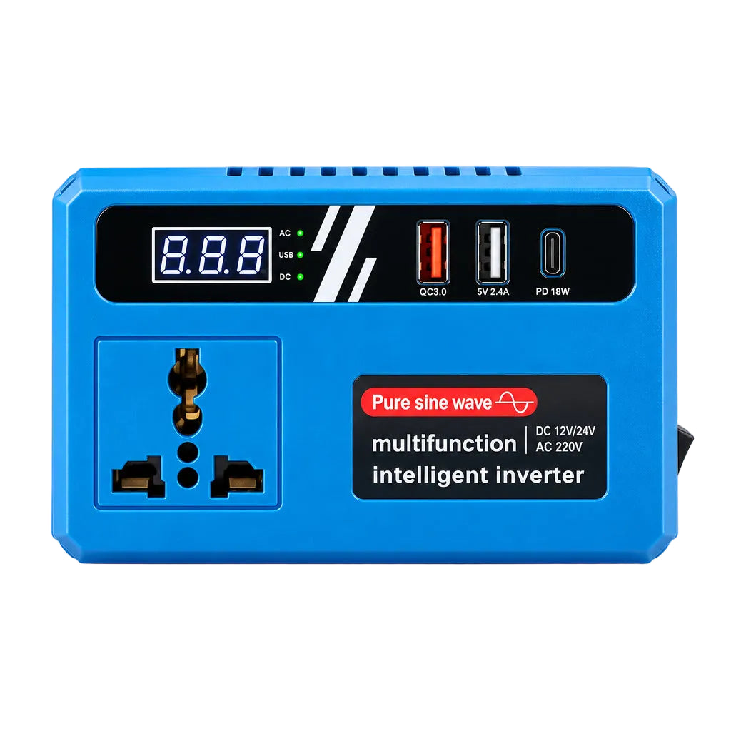TOBI - 220V Battery Inverter with USB & LED