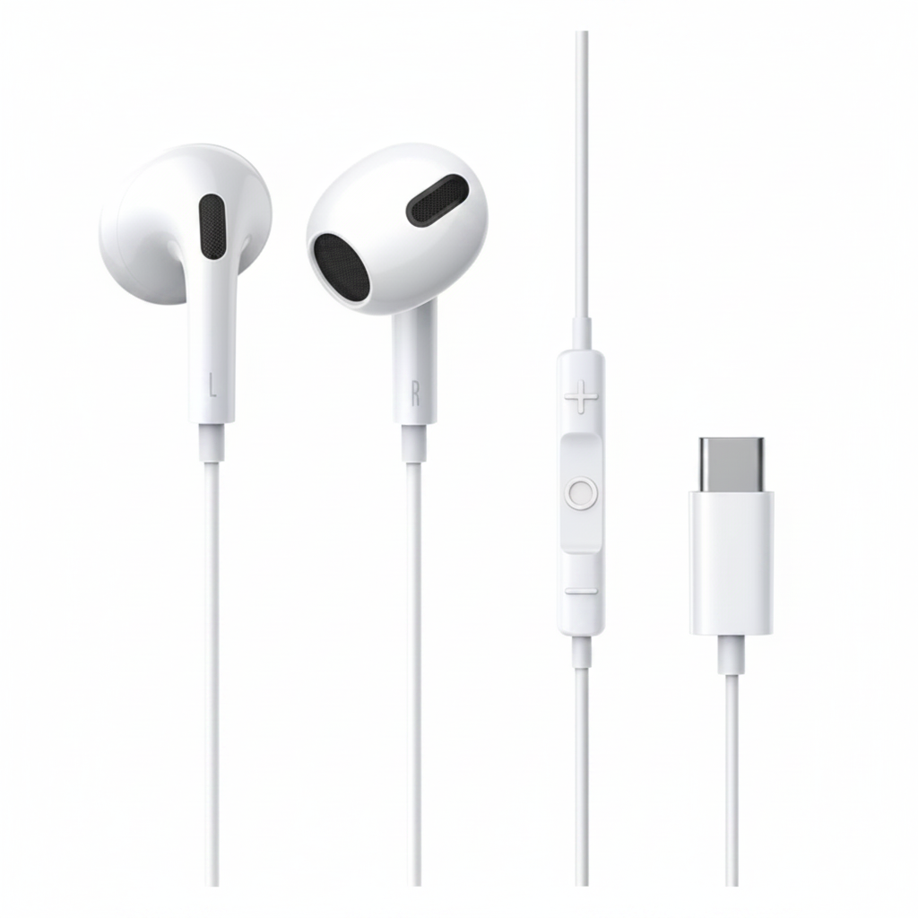 شيء مدهش - سماعات EarPods السلكية USB-C