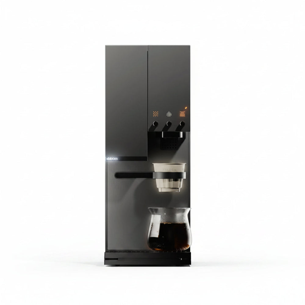 وصفات ذكية عبر NFC مع تسخين فوري — تجربة قهوة احترافية بسهولة تامة | Smart Recipe I/O via NFC with instant heating — a professional coffee experience with complete ease.