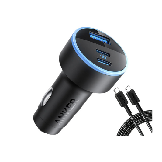 Anker - 67W Car Charger 3-Ports