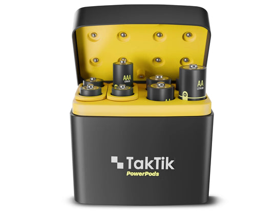 Taktik - PowerPods Rechargeable Battery Kit (8-Pack)