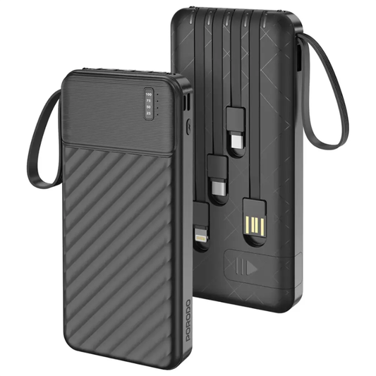 بورودو - باور بنك 37 واط وكابلات (10000 مللي أمبير)