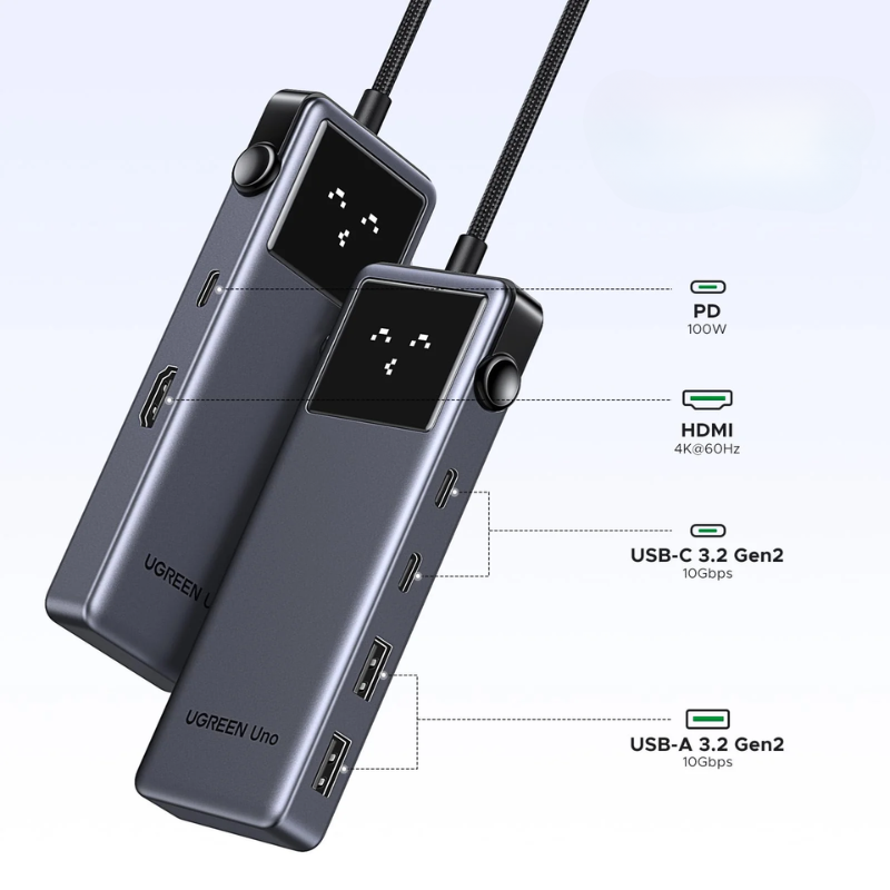 Ugreen - 6-in-1 USB-C Hub