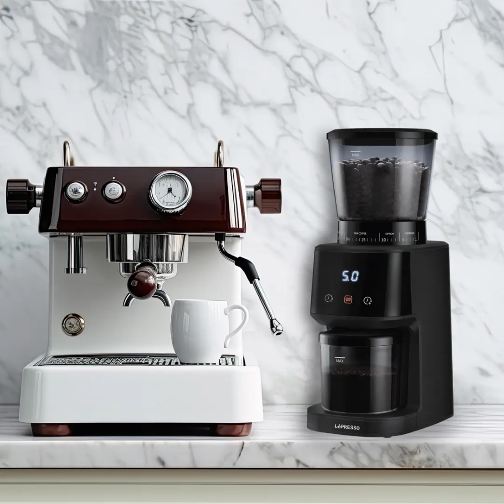 LePresso - Conical Burr Coffee Grinder
