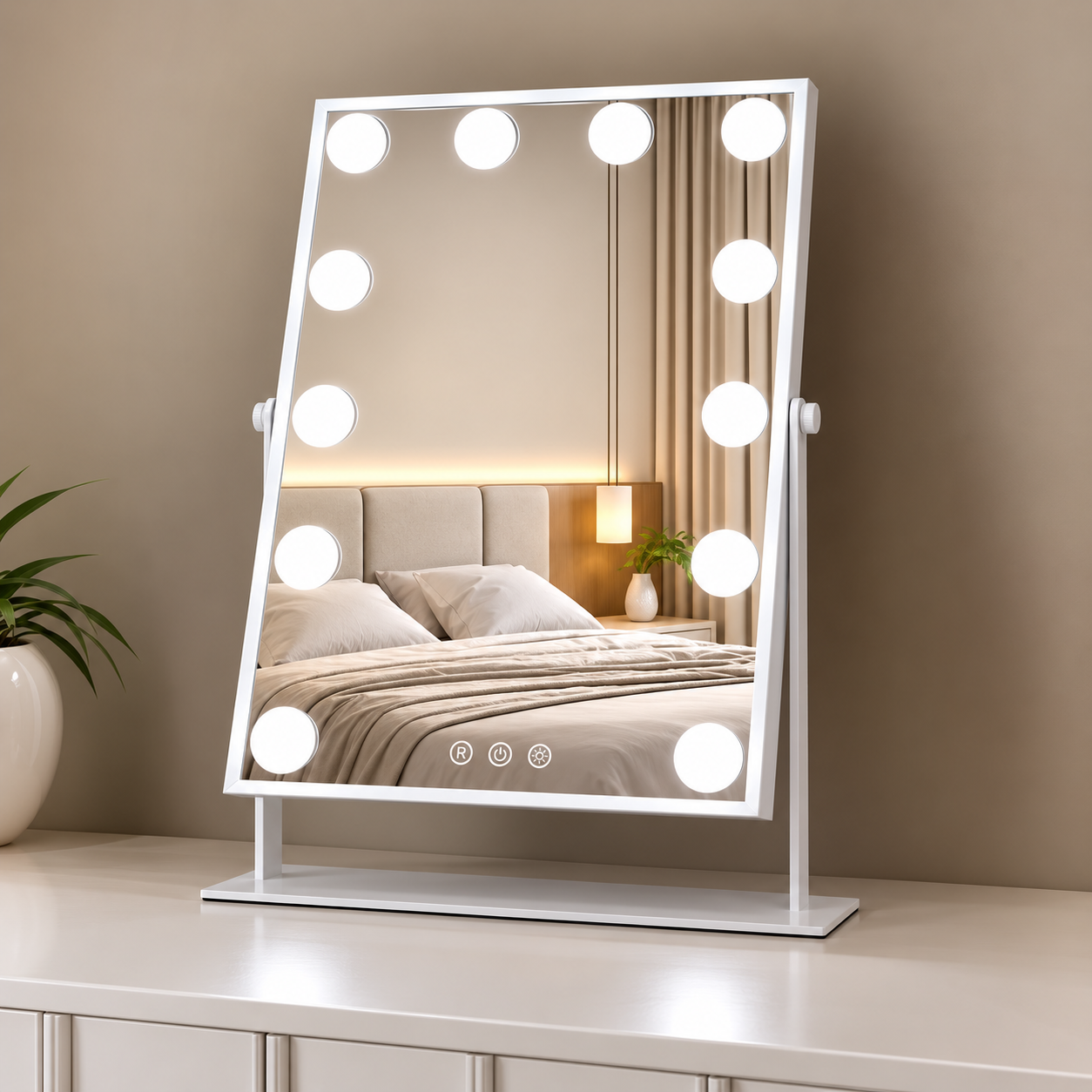 Green Lion -  Makeup Lights Mirror