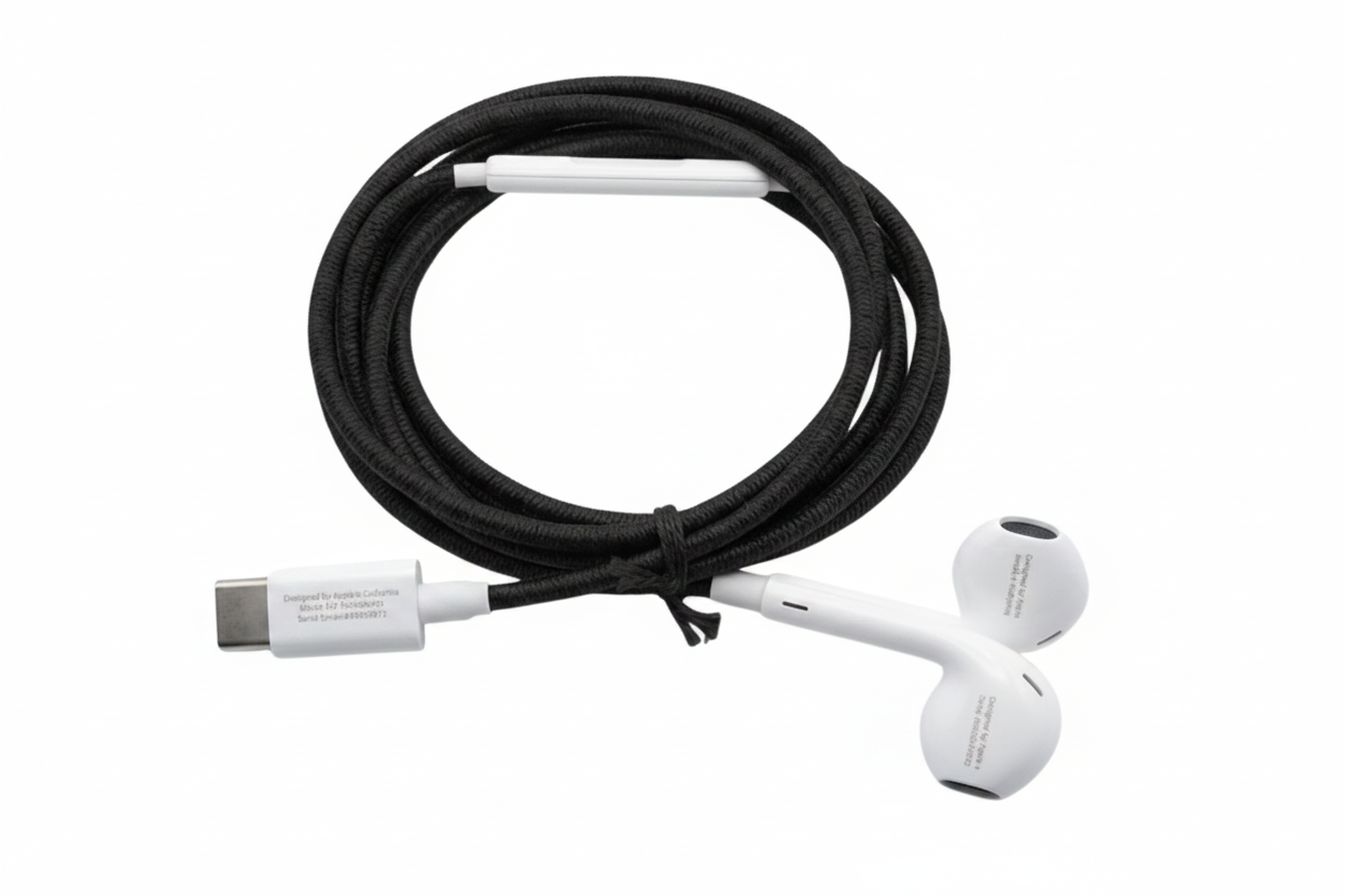Apple - Earphones USB-C With Custom Cover