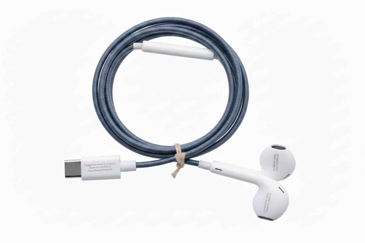 Apple - Earphones USB-C With Custom Cover