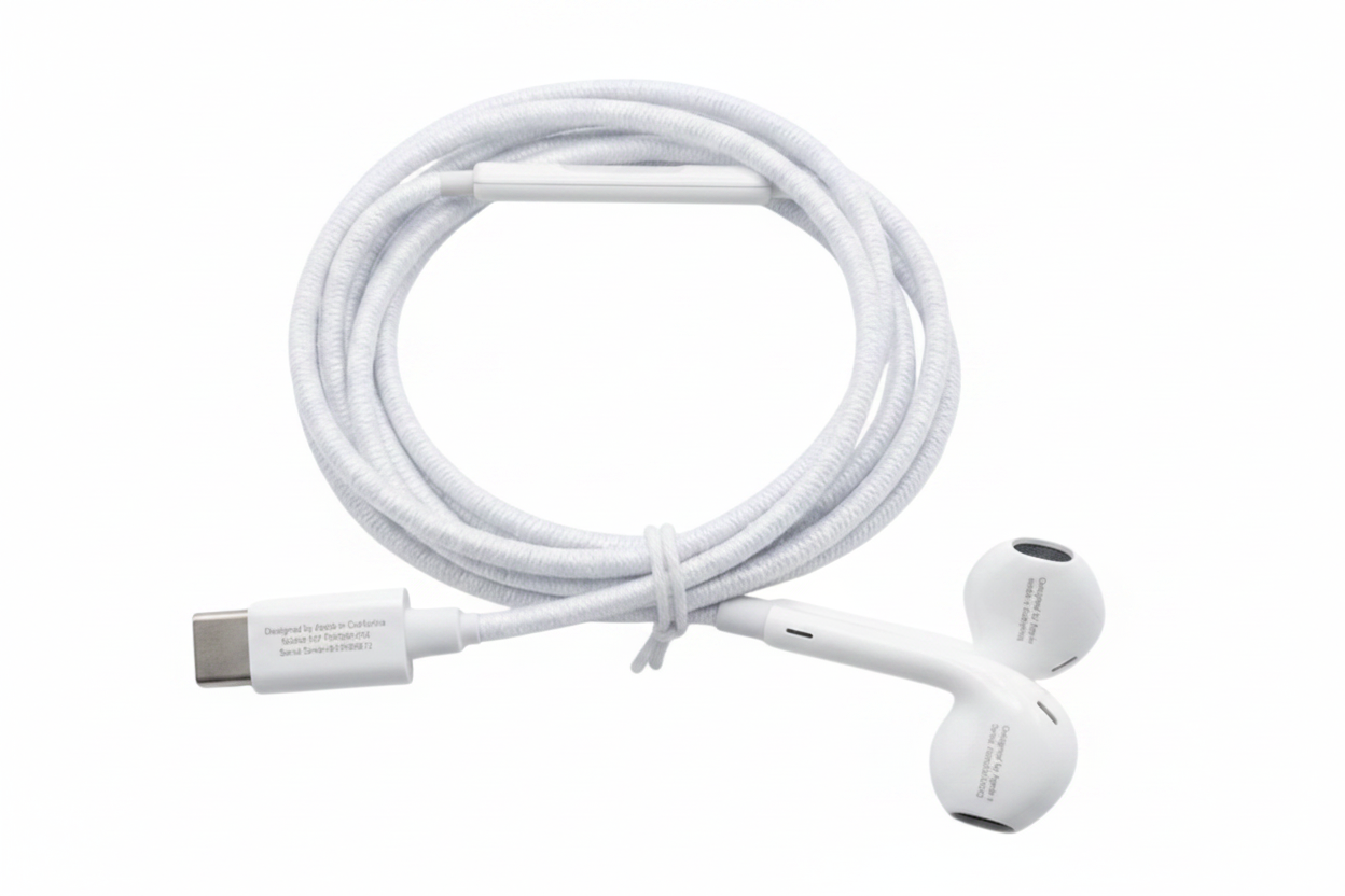 Apple - Earphones USB-C With Custom Cover