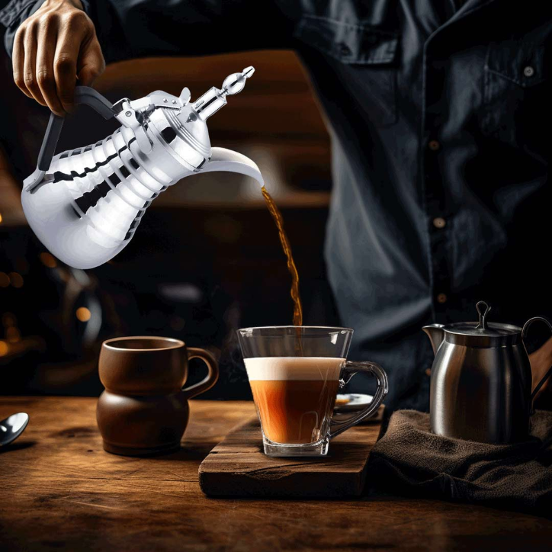 ليبريسو - دلة كهربائية عربية مزدوجة