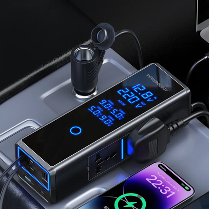 Powerology - 300W AC Socket Car Power Inverter