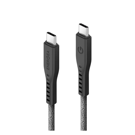 Energea - كابل USB-C إلى USB-C بقدرة 240 واط (30 سم)