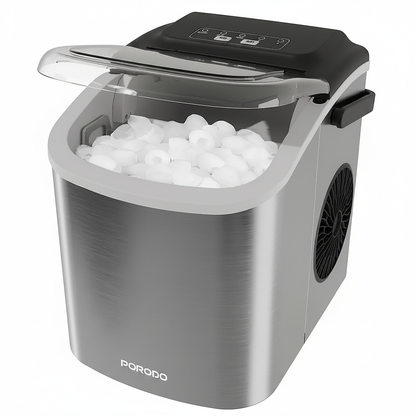 Porodo Lifestyle Instant Bullet Ice Maker - Silver