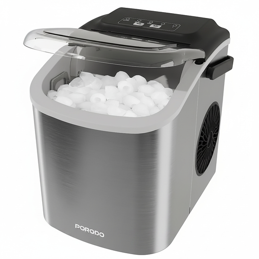 Porodo Lifestyle Instant Bullet Ice Maker - Silver