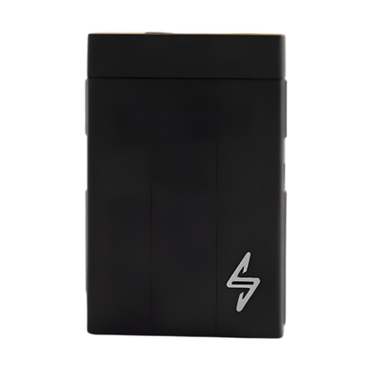 Black Swapery Type-C battery case with swappable power and matte finish