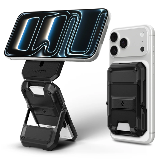 سبيجن - محفظة ماج سيف قوية لهاتف آيفون (5 بطاقات)