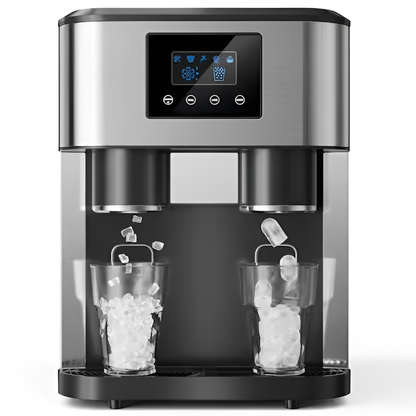 Ice Crusher & Ice Cube Maker Machine