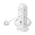 Momax - 3250W Power Stripe 11AC & USB Ports (2m)