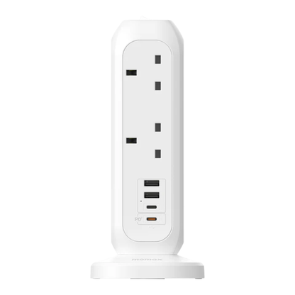 Momax - 3250W Power Stripe 11AC & USB Ports (2m)