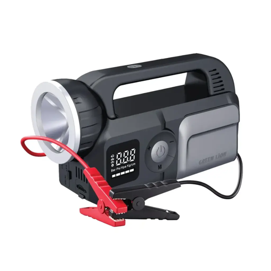 جرين ليون - جهاز تشغيل محمول 12 فولت وبنك طاقة (24000 ملي/امبير)