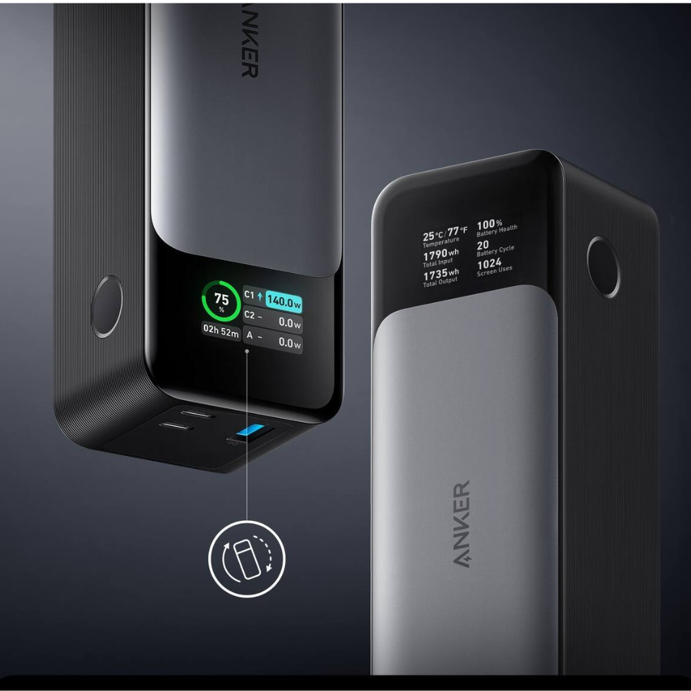 Anker 737 | باور بانك 24000 مللي أمبير 140 واط