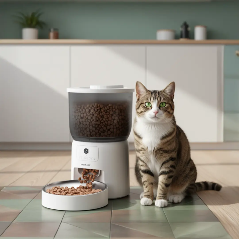 Green Lion - Smart Pet Feeder & Bowl