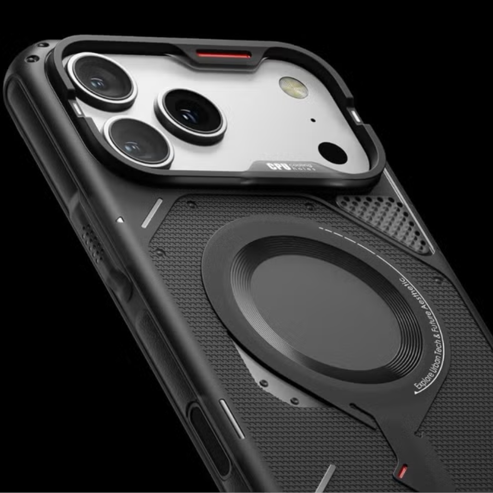 Aulumu A18 Rugged Case for iPhone 18 Pro | Black