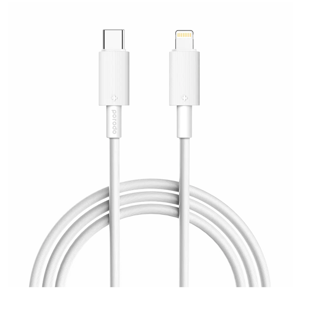 Porodo - كابل USB-C إلى Lightning بقوة 27 واط (3 أمتار)