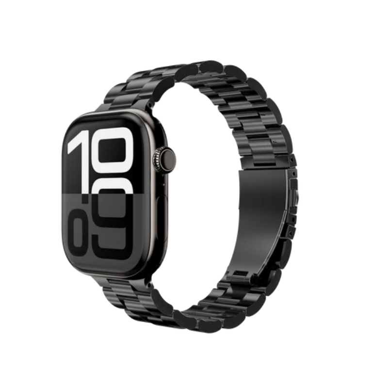 MagEasy - سوار ساعة آبل ستانلس ستيل نبيل