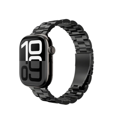 MagEasy - سوار ساعة آبل ستانلس ستيل نبيل