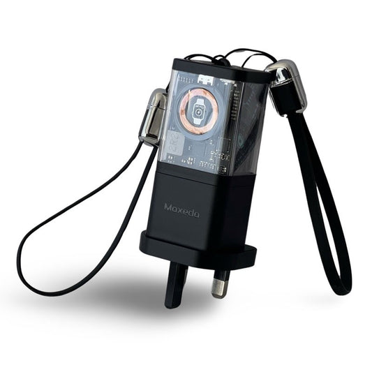 موكسيدو - باور بانك وشاحن حائطي بقوة ٢٠ واط (٥٠٠٠ مللي أمبير/ساعة)