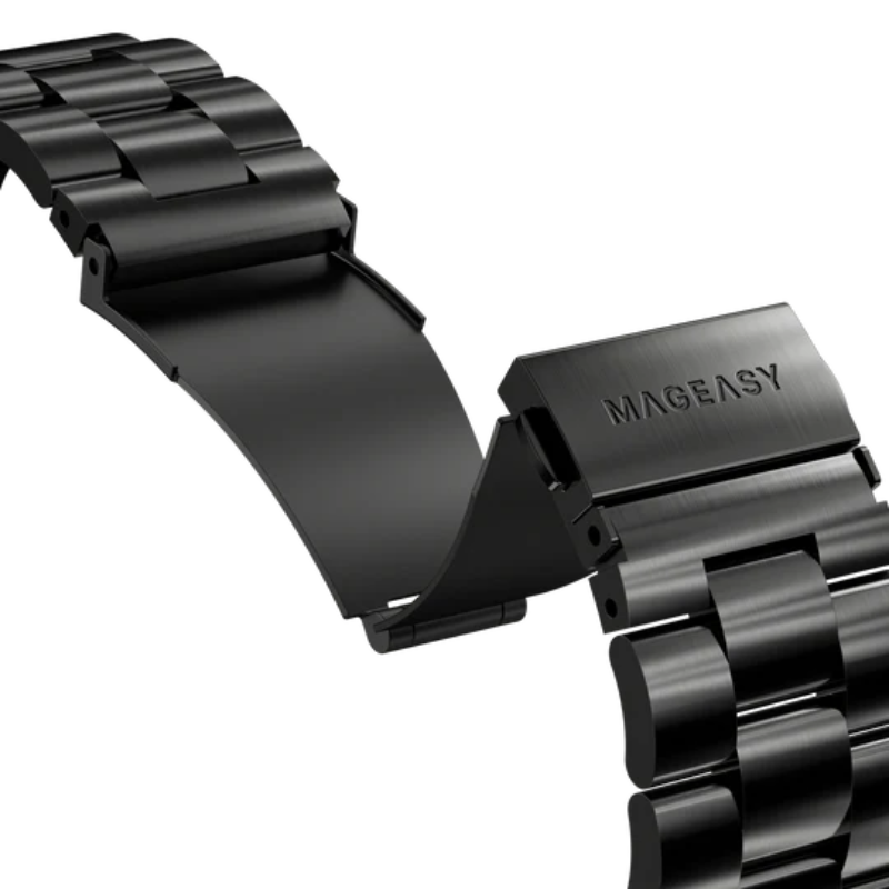 MagEasy - سوار ساعة آبل ستانلس ستيل نبيل
